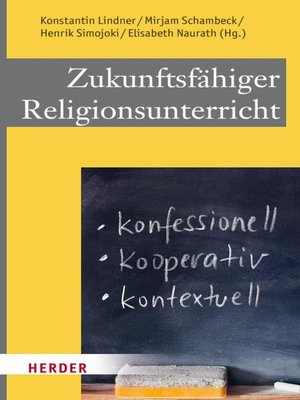 cover image of Zukunftsfähiger Religionsunterricht